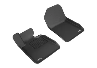 3D MAXpider Kagu 1st Row Floormat For 07-13 BMW 3 Series E93 - Black